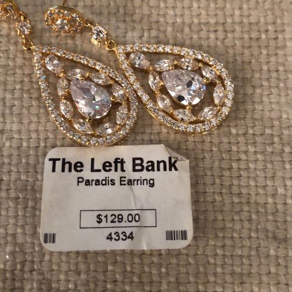 Brand new goldtone drop earrings - Picture 4 of 4